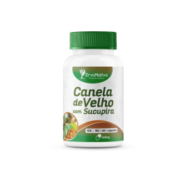 Canela de Velho com Sucupira 100 Cápsulas, 500mg – Erva Nativa