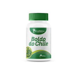 Boldo do Chile, 100 Cápsulas, 500mg - Erva Nativa