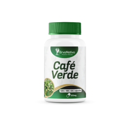 Café Verde 100 Cápsulas 500mg - Erva Nativa