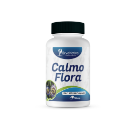 Calmo Flora, Composto Calmante, 100 Cápsulas 500mg - Erva Nativa